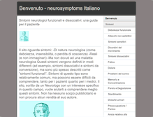 Tablet Screenshot of neurosintomi.org